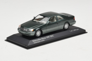 Mercedes 600 SEC W140 Zelen Metalik Minichamps 1:43 430032604 Kovina – slika 2 od 4