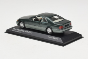 Mercedes 600 SEC W140 Zelen Metalik Minichamps 1:43 430032604 Kovina – slika 3 od 4