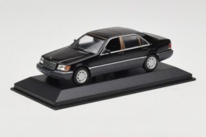 Mercedes 600 SEL W140 Black Metallic Minichamps 1:43 940035400 Kovina – slika 2 od 4