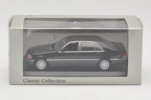 Mercedes 600 SEL W140 Black Metallic Minichamps 1:43 940035400 Kovina – slika 4 od 4
