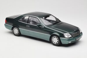 Mercedes 600 SEC W140 Coupe Green Metallic KK-Scale 1:18 KKDC180343 Kovina – slika 4 od 6