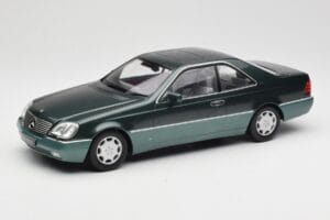 Mercedes 600 SEC W140 Coupe Green Metallic KK-Scale 1:18 KKDC180343 Kovina