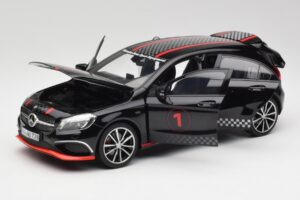Mercedes A-Class W176 AMG Črn Norev 1:18 183596 Kovina – slika 2 od 8