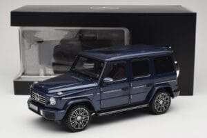 Mercedes AMG G 63 L W465 Temno Modra Norev 1:18 B66960663 Kovina – slika 8 od 8