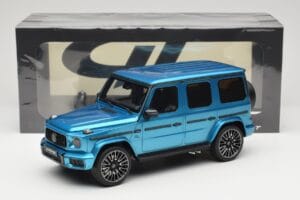 Mercedes AMG G63 W463 Hyper Blue Magno GT Spirit 1:18 GT925 Smola – slika 6 od 6