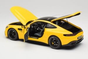 Mercedes AMG GT 43 C192 Turbo Sun Yellow NZG 1:18 B66960587 Kovina – slika 5 od 8
