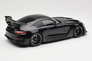 Mercedes AMG GT C190 Black Series Jet Black Metallic Minichamps 1:18 155032024 Kovina – slika 2 od 6