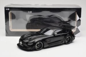 Mercedes AMG GT C190 Black Series Jet Black Metallic Minichamps 1:18 155032024 Kovina – slika 6 od 6