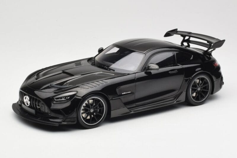 Mercedes AMG GT C190 Black Series Jet Black Metallic Minichamps 1:18 155032024 Kovina