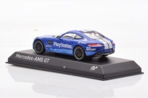 Mercedes AMG GT PlayStation Norev 1:43 702894 Kovina – slika 3 od 4