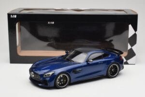 Mercedes AMG GT R C190 AMG Solarbeam Yellow Metallic Minichamps 1:18 155036022 Kovina – slika 6 od 6