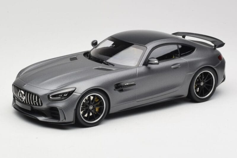 Mercedes AMG GT R C190 Mat Siv Metalik Minichamps 1:18 155036026 Kovina