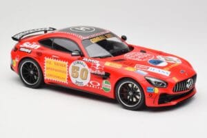 Mercedes AMG GT R C190 Rožnato Zlato Minichamps 1:18 155036024 Kovina – slika 4 od 6