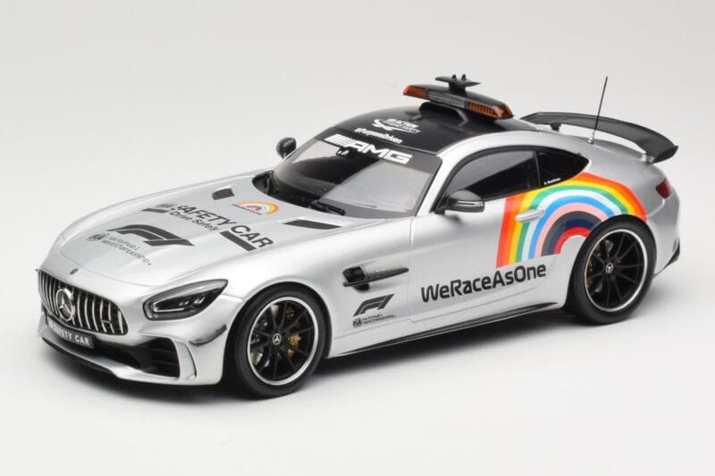 Mercedes AMG GT R C190 Safety Car F1 2020 Minichamps 1:18 155036092 Kovina