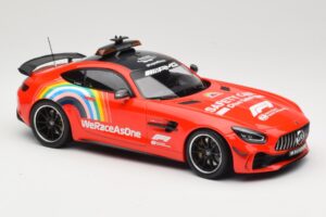 Mercedes AMG GT R C190 Safety Car F1 Mugello GP 2020 Minichamps 1:18 155036094 Kovina – slika 4 od 6