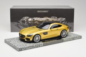 Mercedes Brabus AMG GT S C190 600 Desert Zlat Minichamps 1:18 107032522 Kovina – slika 6 od 6