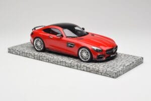 Mercedes Brabus AMG GT S C190 600 Mars Rdeč Minichamps 1:18 107032521 Kovina – slika 4 od 6