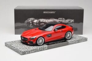 Mercedes Brabus AMG GT S C190 600 Mars Rdeč Minichamps 1:18 107032521 Kovina – slika 6 od 6