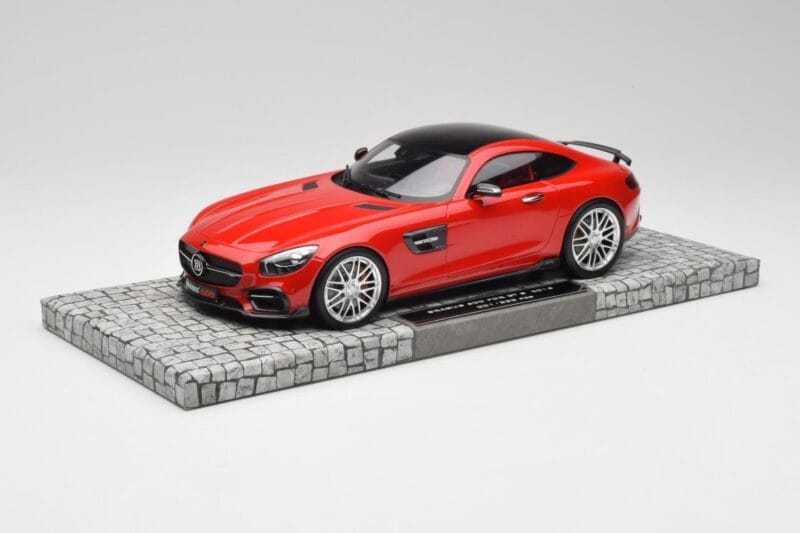 Mercedes Brabus AMG GT S C190 600 Mars Rdeč Minichamps 1:18 107032521 Kovina