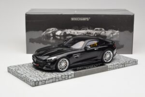 Mercedes Brabus AMG GT S C190 Obsidian Črn Minichamps 1:18 107032520 Kovina – slika 6 od 6