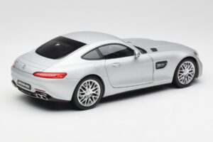 Mercedes AMG GT S C190 Designo Iridium Srebrna Magno Norev 1:18 B66960485 Kovina – slika 3 od 8