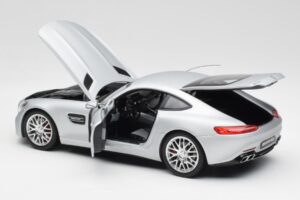 Mercedes AMG GT S C190 Designo Iridium Srebrna Magno Norev 1:18 B66960485 Kovina – slika 5 od 8