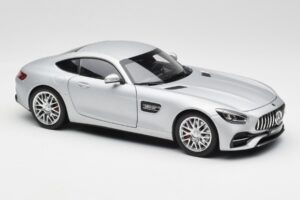 Mercedes AMG GT S C190 Designo Iridium Srebrna Magno Norev 1:18 B66960485 Kovina – slika 6 od 8