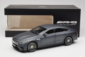 Mercedes AMG GT 63 S X290 Aero Package Designo Selenite Siv Magno Norev 1:18 B66961038 Kovina – slika 8 od 8