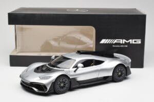 Mercedes AMG One Hightech Srebrna NZG 1:18 B66961043 Kovina – slika 8 od 8