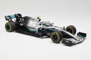 Mercedes AMG Petronas Motorsport W10 #77 V. Bottas 2nd Place Chinese GP 2019 Minichamps 1:18 110190377 Kovina – slika 4 od 6