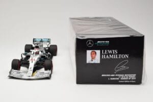 Mercedes AMG Petronas W10 #44 L. Hamilton Winner German GP 2019 Minichamps 1:18 110191144 Kovina – slika 6 od 6