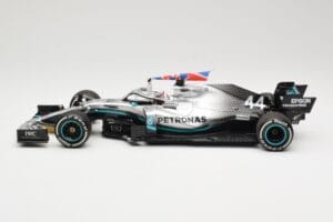 Mercedes AMG Petronas W10 #44 L. Hamilton Winner British GP 2019 Minichamps 1:18 110191044 Kovina – slika 3 od 6