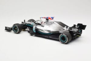 Mercedes AMG Petronas W10 #44 L. Hamilton Winner British GP 2019 Minichamps 1:18 110191044 Kovina – slika 5 od 6