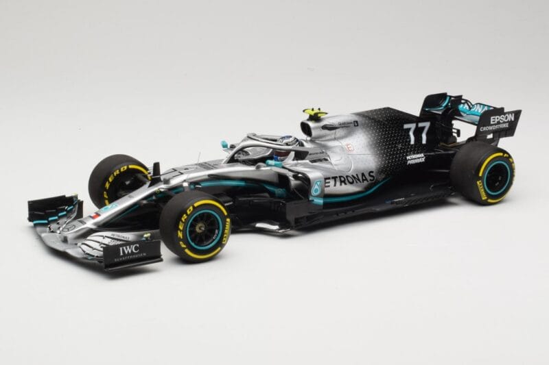 Mercedes AMG Petronas W10 #77 V. Bottas F1 2019 Minichamps 1:18 110190077 Kovina