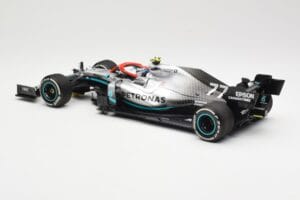 Mercedes AMG Petronas W10 #77 V. Bottas 3rd Place Monaco GP 2019 Minichamps 1:18 110190677 Kovina – slika 5 od 6