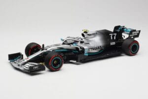 Mercedes AMG Petronas W10 #77 V. Bottas British GP 2019 Minichamps 1:18 110191077 Kovina