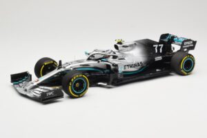 Mercedes AMG Petronas W10 #77 V. Bottas Winner USA GP 2019 Minichamps 1:18 110191877 Kovina