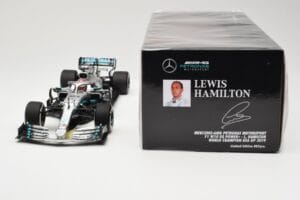 Mercedes AMG Petronas W10 EQ Power+ #44 L. Hamilton USA GP F1 World Champion 2019 Minichamps 1:18 110191844 Kovina – slika 7 od 7