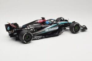 Mercedes AMG Petronas W15 E Performance #63 G. Russell Winner Austrian GP 2024 Minichamps 1:18 110241163 Kovina – slika 2 od 6