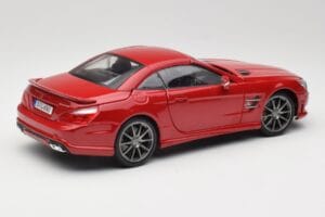 Mercedes AMG SL 63 R231 Rdeča Maisto 1:18 36199 Kovina – slika 3 od 8