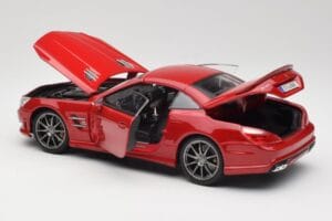 Mercedes AMG SL 63 R231 Rdeča Maisto 1:18 36199 Kovina – slika 5 od 8