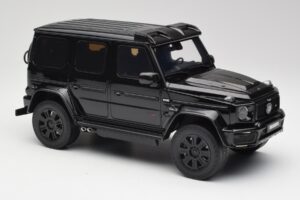 Mercedes Brabus G800 W463 4x4 Obsidian Črn GT Spirit 1:18 GT500 Smola – slika 4 od 6