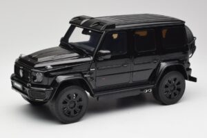 Mercedes Brabus G800 W463 4x4 Obsidian Črn GT Spirit 1:18 GT500 Smola