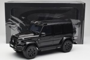 Mercedes Brabus G800 W463 4x4 Obsidian Črn GT Spirit 1:18 GT500 Smola – slika 6 od 6