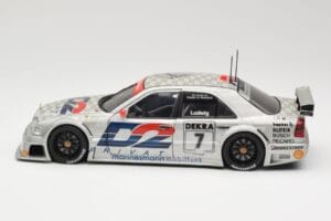 Mercedes C-Class W202 #7 K. Ludwig AMG-Mercedes Team Zakspeed DTM 1994 UT Models 1:18 180943307 Kovina – slika 4 od 8