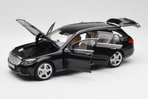 Mercedes C-Class S205 T-Modell Črn Norev 1:18 B66960259 Kovina – slika 2 od 8