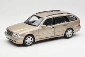 Mercedes C-Class T-Model W202 Smoke Silver Norev 1:18 183388 Kovina