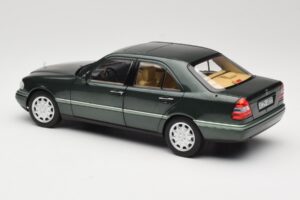 Mercedes C-Class W202 Malachite Green Norev 1:18 183372 Kovina – slika 6 od 8