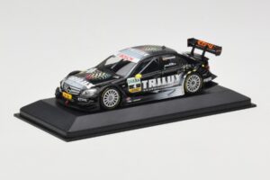 Mercedes C-Class W204 #4 Team AMG Mercedes R. Schumacher DTM 2009 Minichamps 1:43 400093904 Kovina – slika 2 od 4