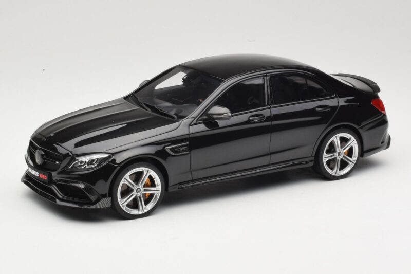Mercedes C-Class W205 Brabus 650 Črna GT Spirit 1:18 GT132 Smola